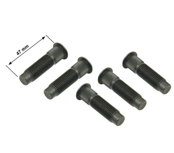 VW Bus T2 T3 Radnabe Vorderachse Vorderradnabe Radnabe Gewindebzolzen Bus 8.70-7.79 SET 5 Stück 47 mm M14 X 1.5